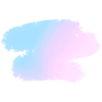 Hand Drawn Pink Blue Gradient Brush Strokes With Bold Textured Grunge Edges png