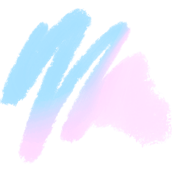 Hand Drawn Pink Blue Gradient Strokes Fading Into Rugged Gritty Hand Drawn Grunge Marks png