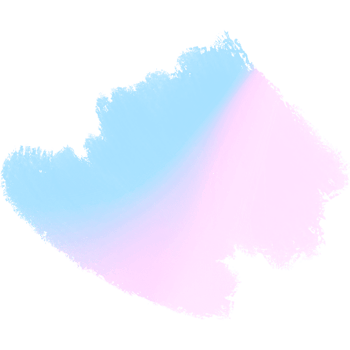 Pink Blue Gradient Brush Strokes Blending Into Bold Textured Hand Drawn Grunge Inspired Marks png