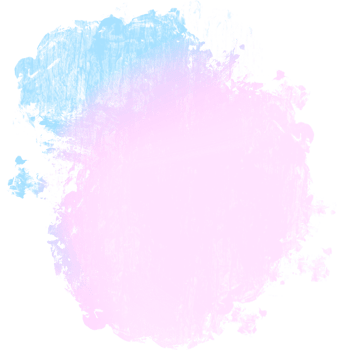 Gorgeous Pink Blue Gradient Strokes Merging Into Rough Hand Drawn Grunge Finishes png
