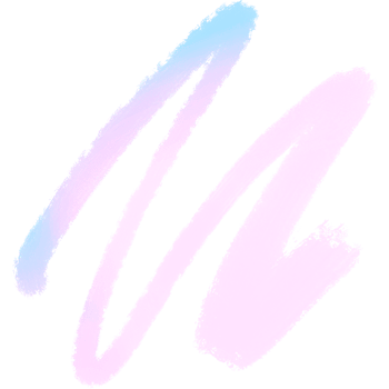 Soft Pink Blue Gradient Strokes Fading Into Textured Gritty Grunge Marks png