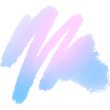 Beautiful Pink Blue Gradient Brush Strokes Merging Into Rugged Textured Grunge Details png