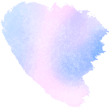 Beautiful Pink And Blue Gradient Brush Strokes Blending Into Rough Gritty Grunge Edges png