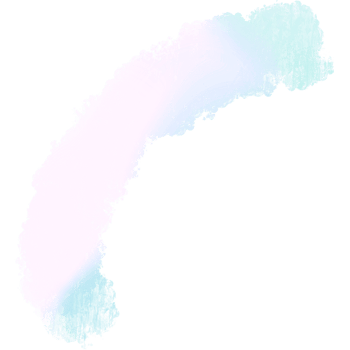 A Bold Green Pink Blue Gradient Stroke Merging Into Raw Hand Drawn Grunge Edges png