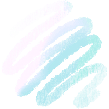 Green Pink Blue Gradient Brush Strokes Blending Into Bold Gritty Hand Drawn Grunge Details png