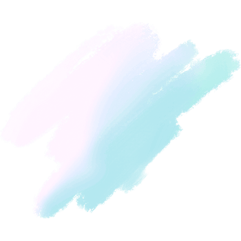 Hand Drawn Green Pink Blue Gradient Strokes Blending Into Bold Rugged Grunge Finishes png
