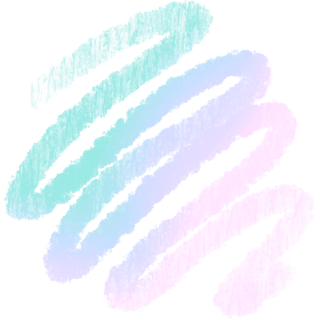 Hand Drawn Green Pink Blue Gradient Strokes Fading Into Textured Gritty Grunge Inspired Effects png