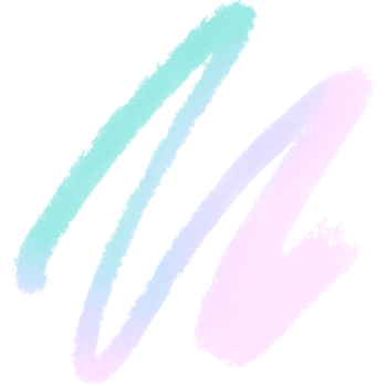 A Stunning Green Pink Blue Gradient Stroke Blending Into Bold Textured Grunge Inspired Edges png