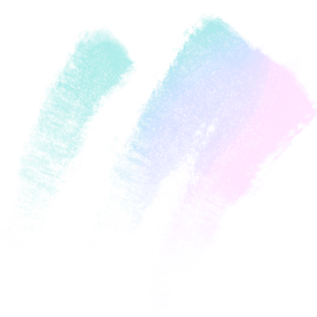 Hand Drawn Green Pink Blue Gradient Strokes Blending Into Textured Rugged Hand Drawn Grunge Marks png