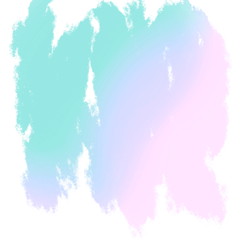 Green Pink Blue Gradient Brush Strokes Fading Into Rough Textured Hand Drawn Grunge Effects png