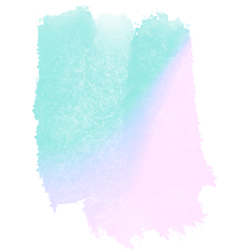Green Pink Blue Gradient Brush Strokes Blending Into Textured Rough Hand Drawn Grunge Inspired Effects png