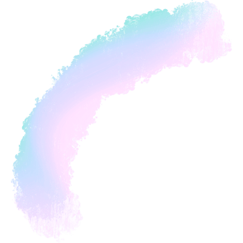 A Stunning Green Pink Blue Gradient Stroke Blending Into Bold Rugged Grunge Edges png