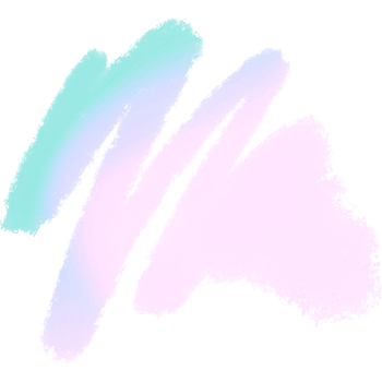 Gorgeous Green Pink Blue Gradient Strokes Blending Into Rough Gritty Grunge Inspired Edges png