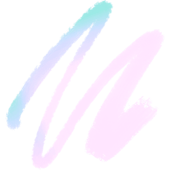 Beautiful Green Pink Blue Gradient Brush Strokes With Rugged Textured Grunge Effects png