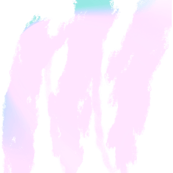 Gorgeous Green Pink Blue Gradient Strokes Blending Into Bold Raw Grunge Finishes png