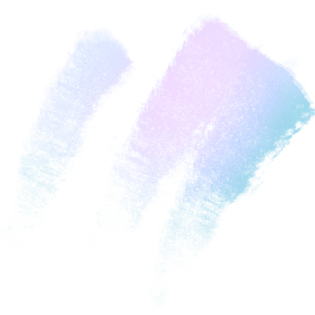 Soft Green Pink Blue Gradient Strokes Blending Into Rugged Rough Grunge Edges png