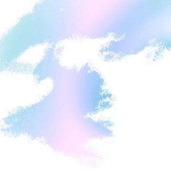 A Rough Hand Drawn Gradient Stroke In Green Pink And Blue Tones With Grunge Textures png