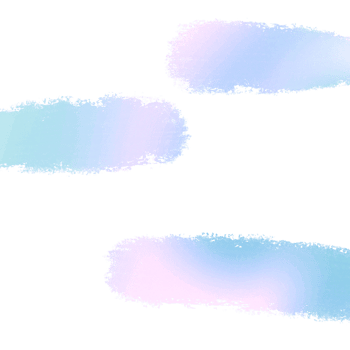 Rough Stroke Of Green Pink And Blue Gradient With Hand Drawn Grunge Elements png