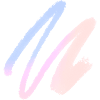 Pink Purple Gradient Brush Strokes Merging Into Bold Gritty Hand Drawn Grunge Marks png