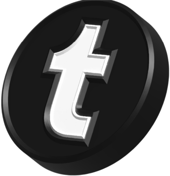 Tumbrl 3D Social Media Logo png