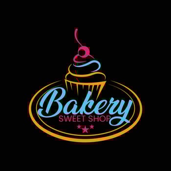 Bakery Logo Design Template vector