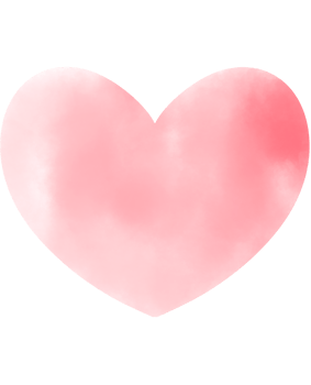 Pink hart icon element png