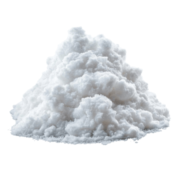 White fluff on a surface in daylight isolated transparent png