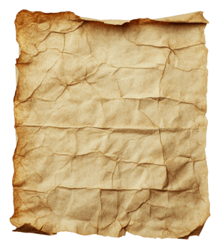 Textured vintage aged paper png