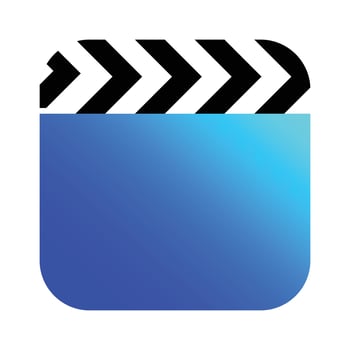 Cinema app icon vector