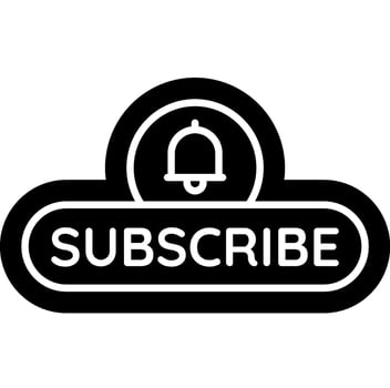 Newsletter Subscribe Icon vector