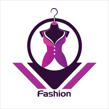 Fashion logo design vector