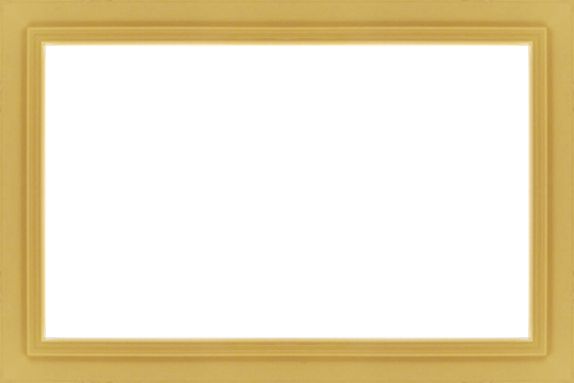 Brown horizontal picture frame png