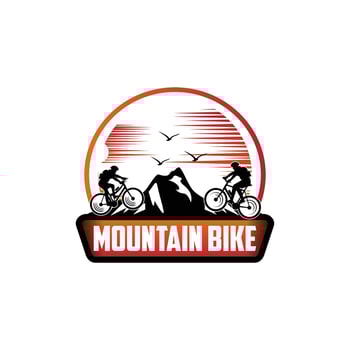 Mountain Bike Logo vector