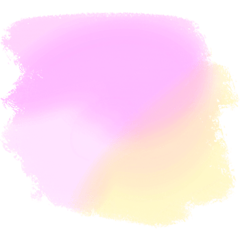 A textured Pink Yellow gradient stroke blending into a gritty hand drawn grunge effect png