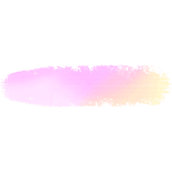 A bold Pink Yellow gradient brush stroke hand drawn with textured grunge inspired edges png