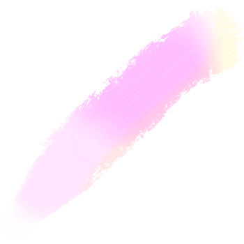 A stunning Pink Yellow gradient stroke with rough hand drawn grunge textures png