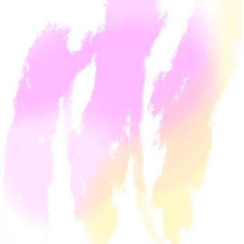 A stunning Pink Yellow gradient stroke with gritty hand drawn grunge textures png