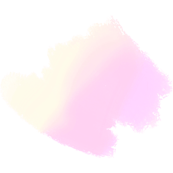 Soft Pink and Yellow gradient brush strokes with rough textured hand drawn edges png