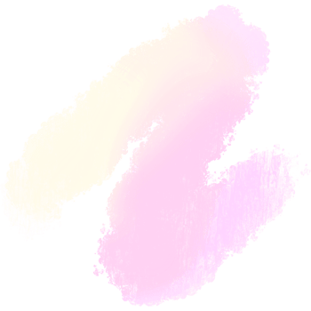 Soft Pink to Yellow gradient strokes merging into rough textured grunge marks png