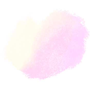 Hand drawn Pink Yellow gradient brush stroke with textured raw grunge details png