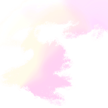 Pink Yellow gradient brush strokes merging into textured rough hand drawn grunge edges png