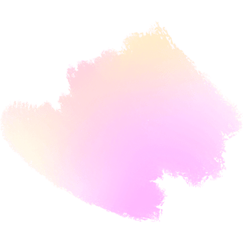 Hand drawn Pink Yellow gradient strokes blending into rough rugged grunge marks png