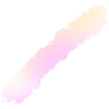 Pink Yellow gradient brush strokes blending into gritty rugged hand drawn grunge inspired edges png