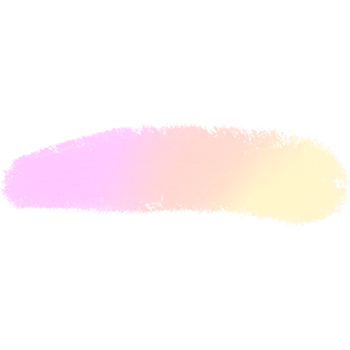 Pink Yellow gradient brush strokes with bold raw grunge inspired details png