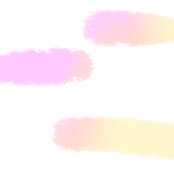 Pink Yellow gradient brush strokes fading into textured gritty hand drawn grunge finishes png