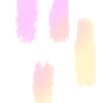 Hand drawn Pink Yellow gradient strokes blending into rough rugged grunge inspired marks png