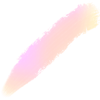 Pink Yellow gradient brush strokes merging into rough bold grunge finishes png