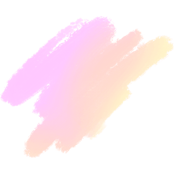Hand drawn Pink Yellow gradient strokes with textured bold grunge inspired finishes png
