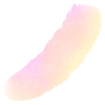 Pink Yellow gradient brush strokes merging into rugged rough grunge inspired marks png