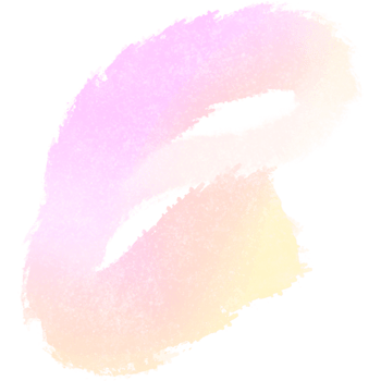 Hand drawn Pink Yellow gradient strokes fading into textured gritty grunge inspired edges png